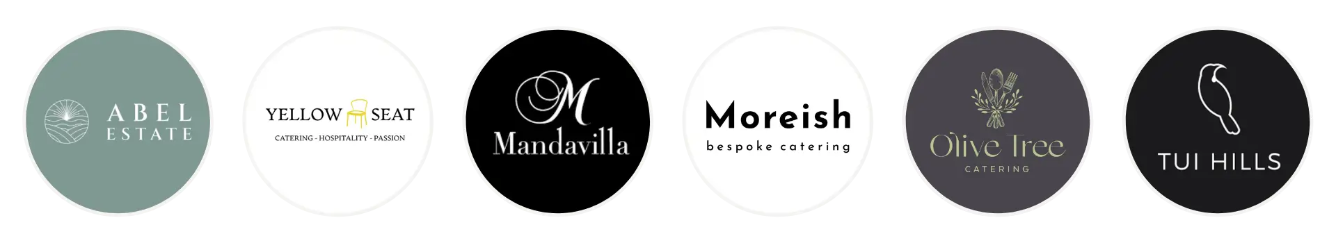 Catering and Events Customer Logos