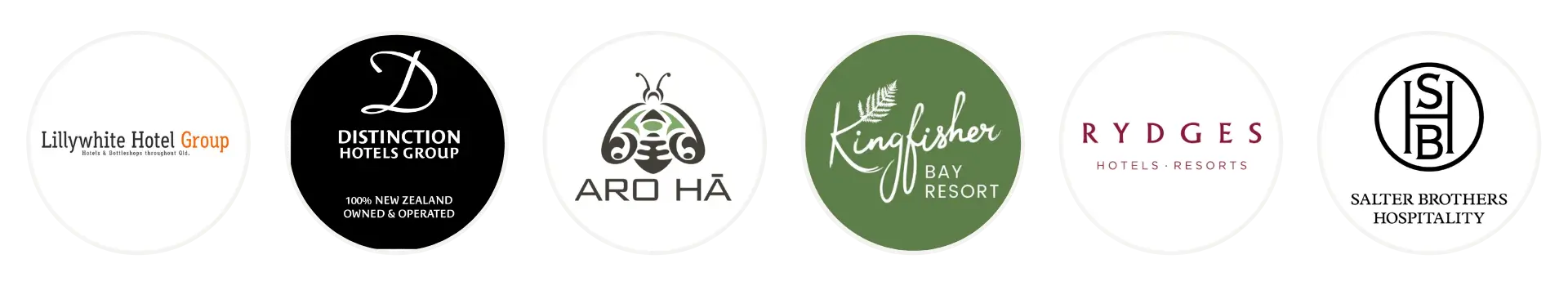 Chomp Hotel Customer Logos